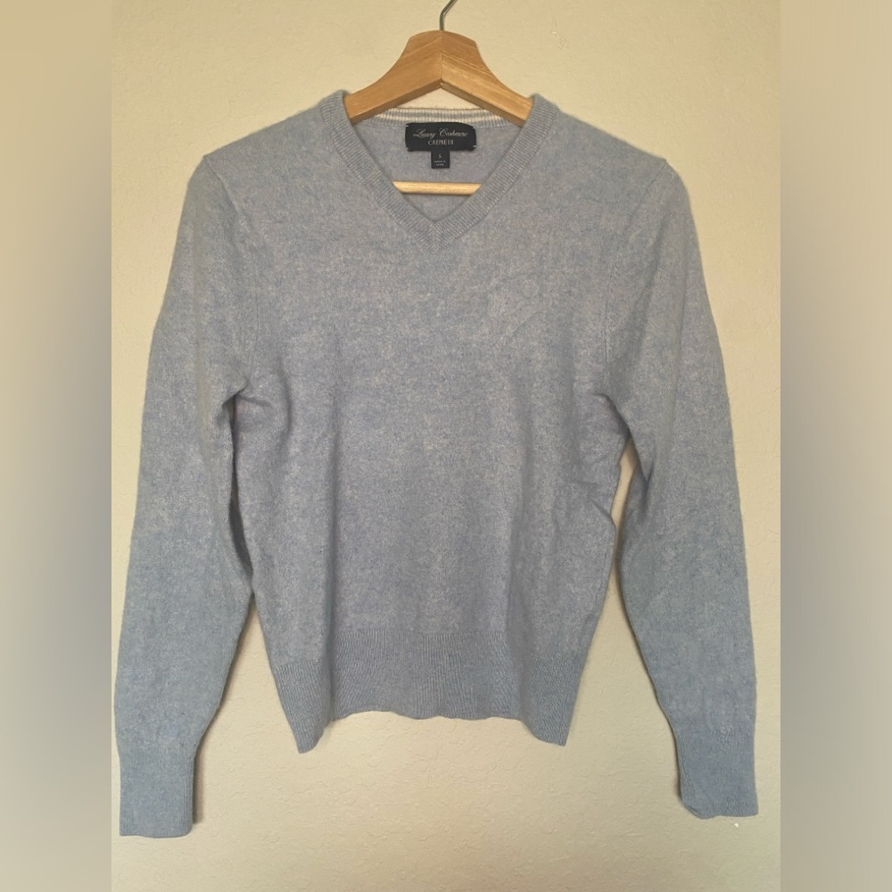 Daniel Cremieux Luxury Cashmere ULTRA SOFT 100% cashmere V-Neck sweater